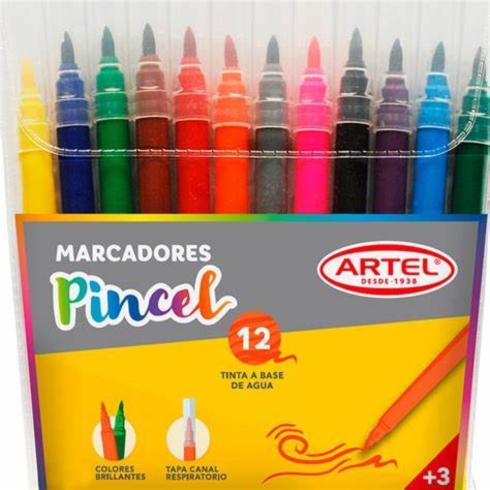 MARCADORES PUNTA PINCEL-ARTEL