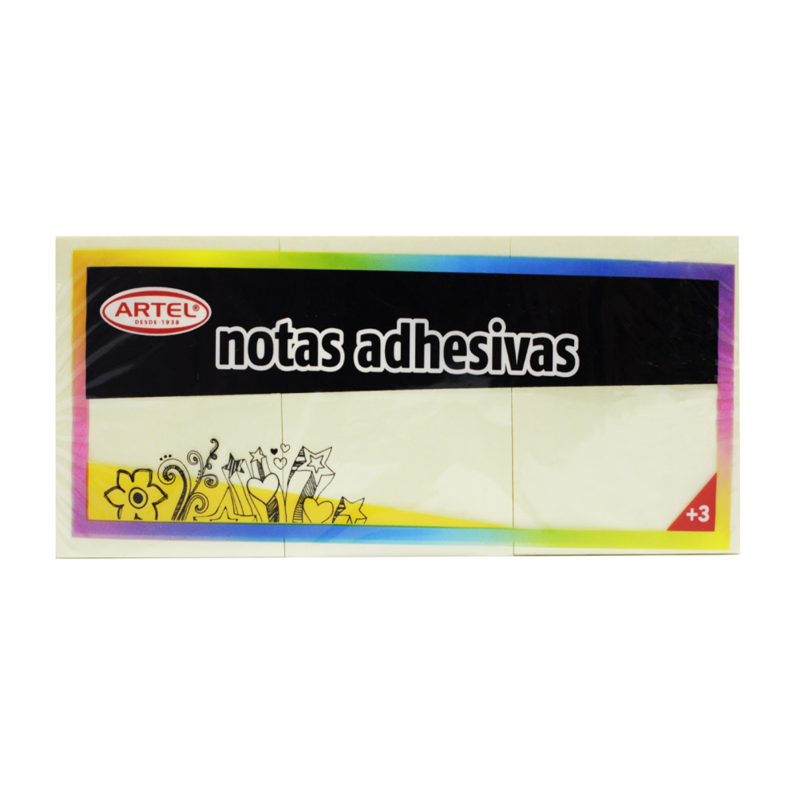 NOTAS ADHESIVAS X3 AMARILLO