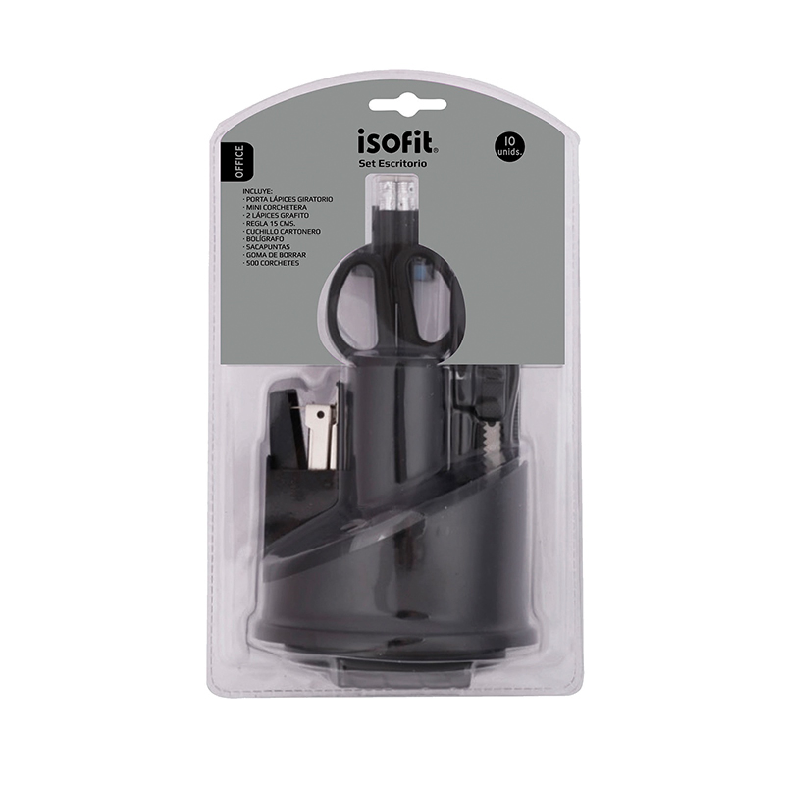 SET FULL ESCRITORIO 10pcs ISOFIT