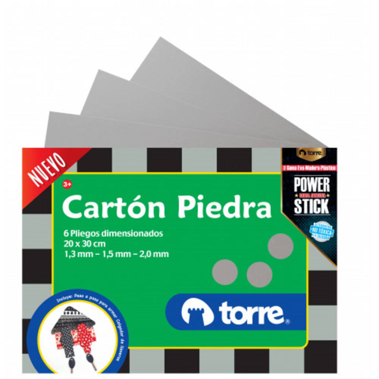 BOLSON CARTÓN PIEDRA TORRE