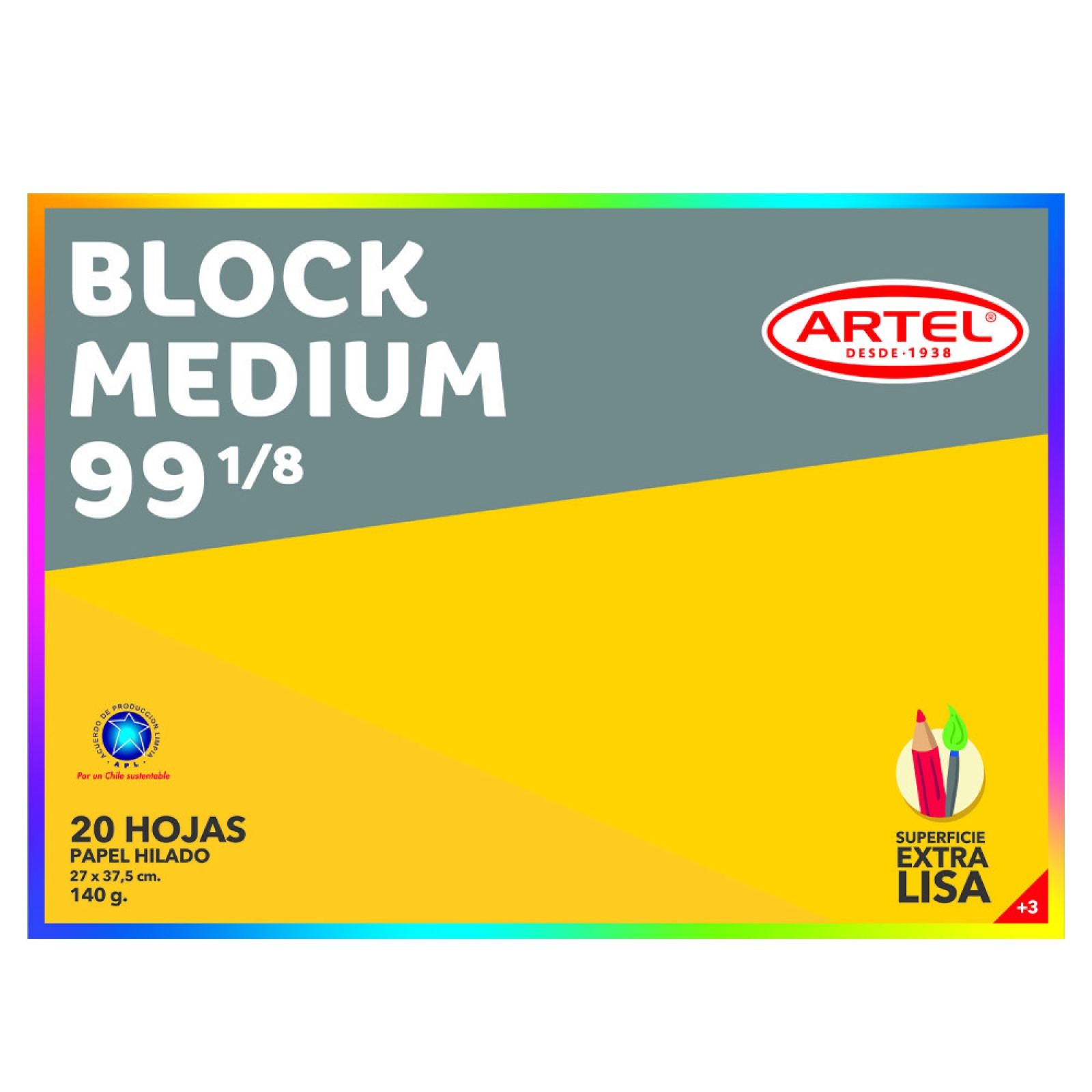 BLOCK MEDIUM 99 1/8 ARTEL