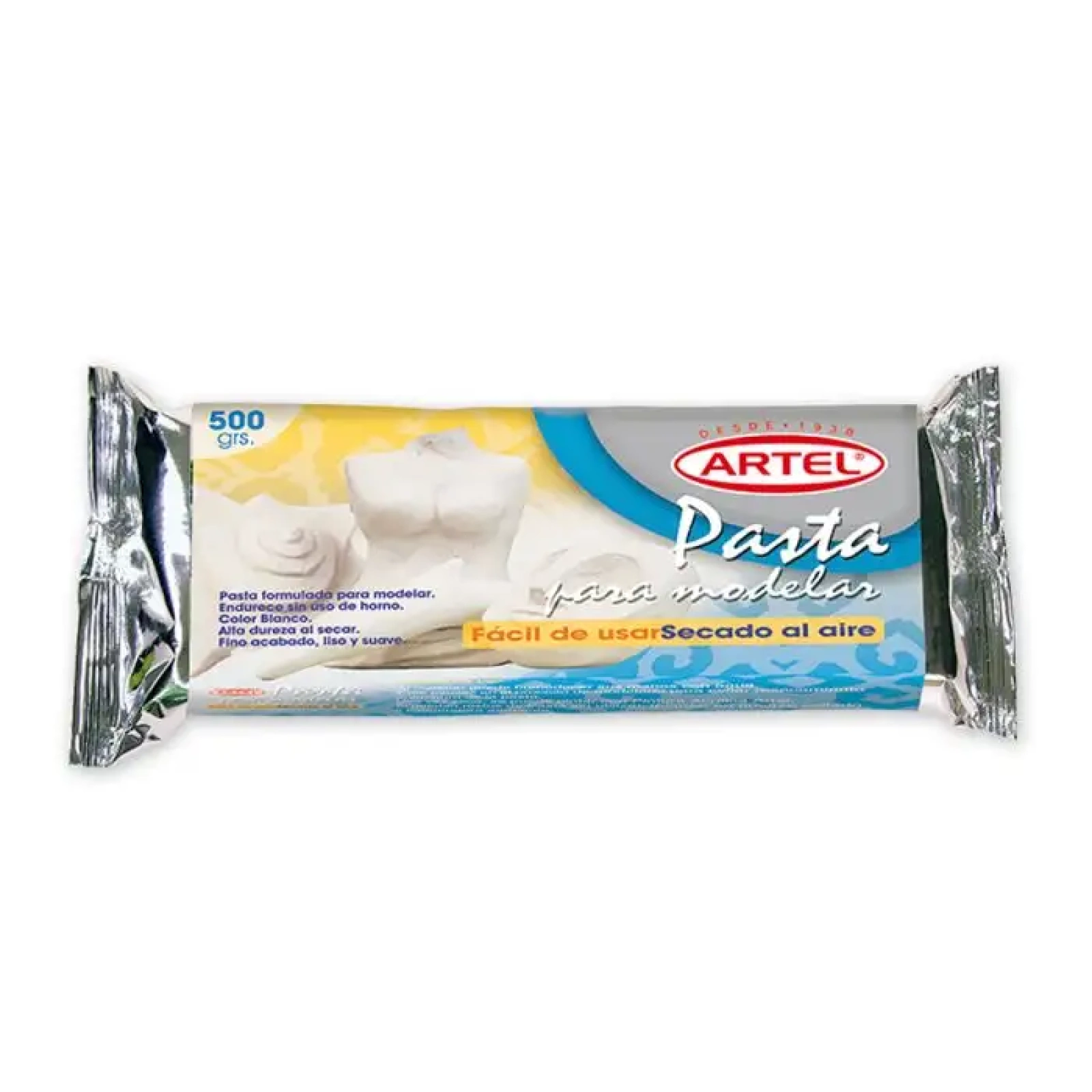 PASTA PARA MODELAR SECADO AL AIRE 500G 1/2 ARTRL