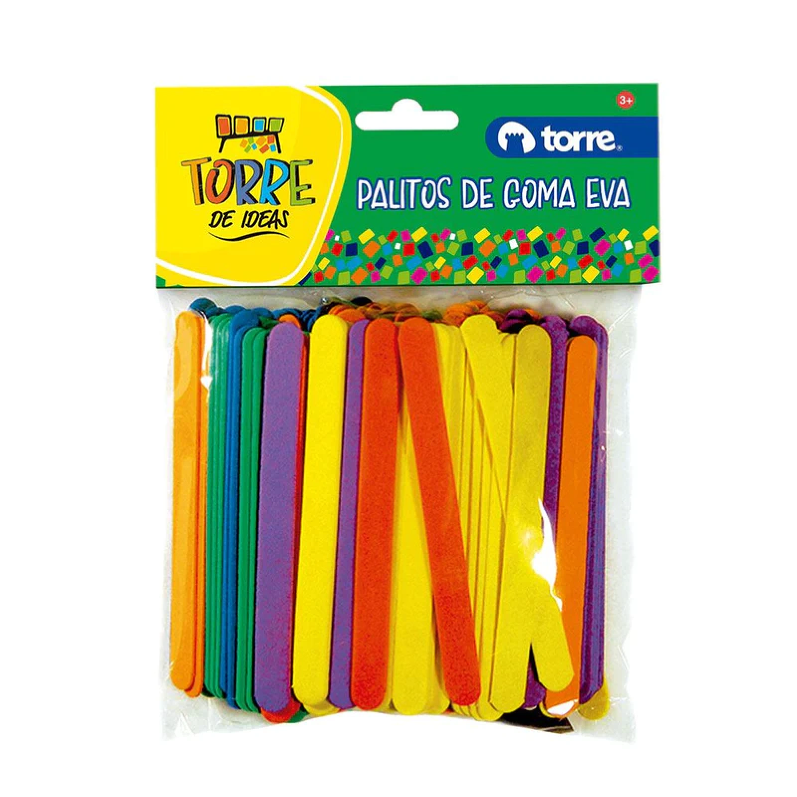 PALITOS GOMA EVA TORRE