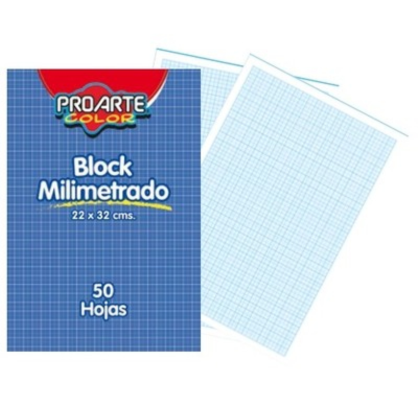 block-papel-milimetrado-50-hojas-proarte-22-x-32-cms-rt-insumos-digitales