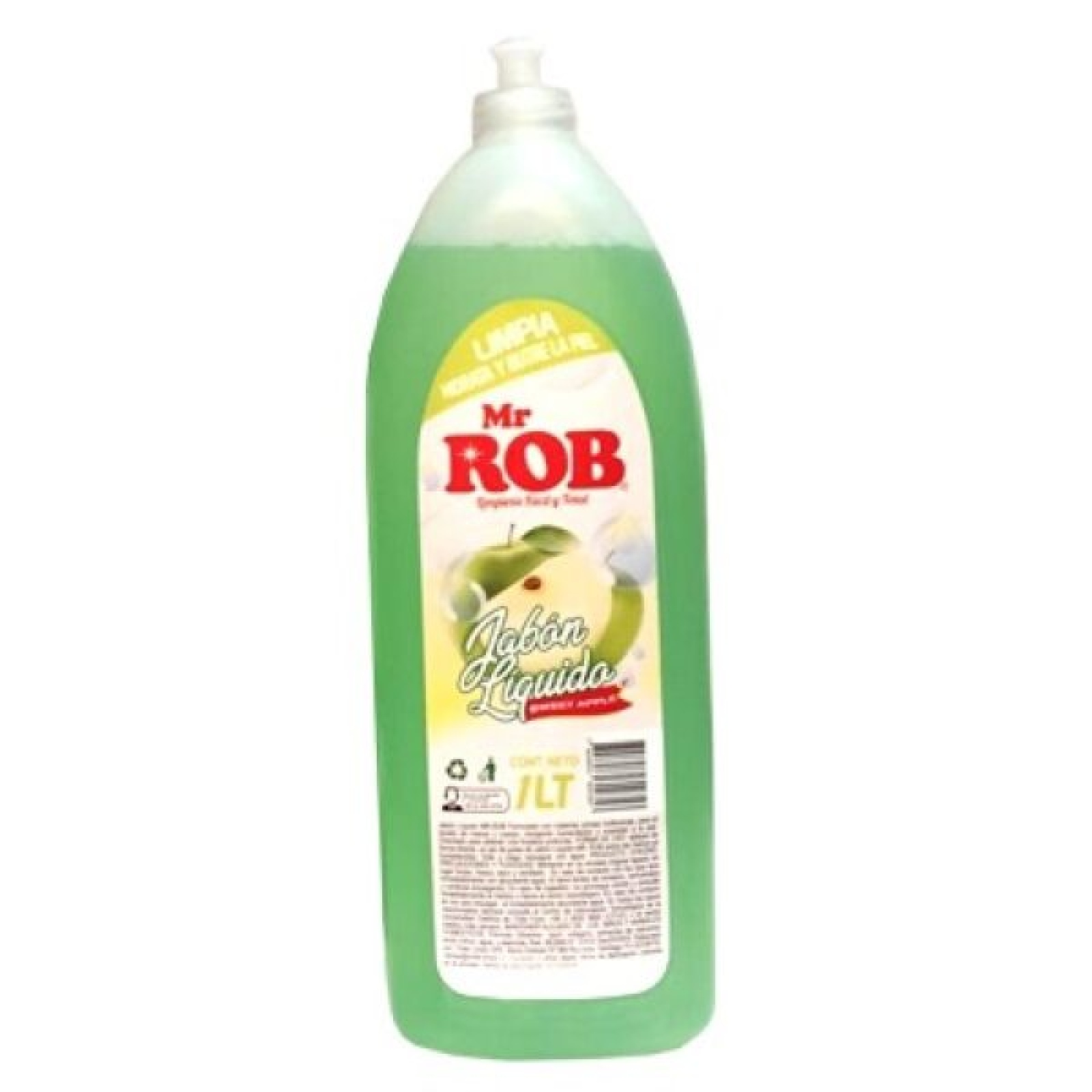JABON LIQUIDO MANZANA Mr.ROB 1LITRO